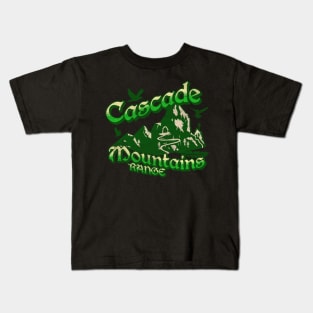 Cascade Mountains Graphic, North Cascades Hiking , Camping Lover Gift, Vacation Holiday Forest for him her woman Kids T-Shirt